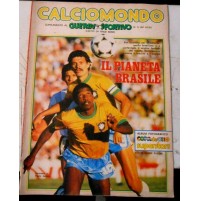 CALCIOMONDO SUPPLEMENTO RIVISTA GUERIN SPORTIVO - N.6 IL PIANETA BRASILE 1981