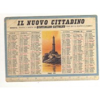 CALENDARIETTO 1942 IL NUOVO CITTADINO GIORNALE CATTOLICO DI GENOVA  13-189