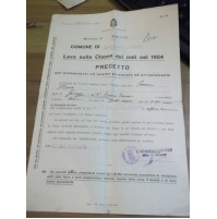 CALIZZANO SAVONA PRECETTO LEVA REGIO ESERCITO SULLA CLASSE DEL 1924 1942 11-340