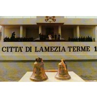 CARTOLINA DEGLI ANNI '80 - Papa Wojtyla - GIOVANNI PAOLO II A LAMEZIA TERME