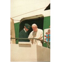 CARTOLINA DEGLI ANNI '80 - Papa Wojtyla - GIOVANNI PAOLO II VISITA IN AUSTRALIA