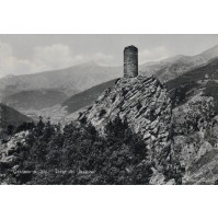 CARTOLINA DI GARESSIO CUNEO -  TORRE DEI SARACENI - VG 1959