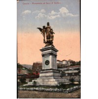 CARTOLINA DI GENOVA - MONUMENTO AL DUCA DI GALLIERA 1916  C4-1523