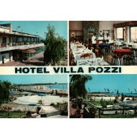CARTOLINA DI HOTEL POZZI LA CALETTA SINISCOLA NUORO - VG 1969