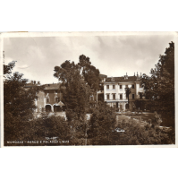 CARTOLINA DI MOROZZO CUNEO - PARCO E PALAZZO LIBUA' VIAGGIATA