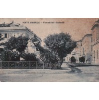 CARTOLINA DI PORTO MAURIZIO IMPERIA - MONUMENTO A GARIBALDI - 1919 C5-247