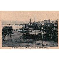 CARTOLINA DI SAVONA - PIAZZALE GARIBALDI - PRIMI 900