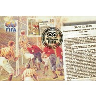 CARTOLINA FIFA OFFICIAL COLLECTION / BOLAFFI FDC 2003 - C6-874