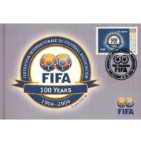 CARTOLINA FIFA OFFICIAL COLLECTION / BOLAFFI FDC 2003 - C6-878
