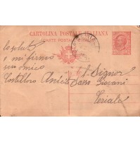 CARTOLINA INTERO POSTALE 10 CENTESIMI 1919 21-41