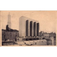 CARTOLINA ITALIA PADIGLIONE DEL LITTORIO - EXPOSITION DE BRUXELLES - VG 1935 -