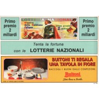CARTOLINA LOTTERIA NAZIONALE 1992 - GIOSTRA QUINTANA DI FOLIGNO BUITONI C9-1299