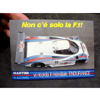 CARTOLINA MARTINI RACING - NON C'E' SOLO LA F.1 - ROMBO -