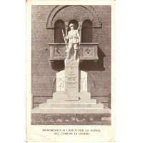 CARTOLINA MONUMENTO AI CADUTI DEL COMUNE DI CENGIO 1924 ( SAVONA ) C4-351
