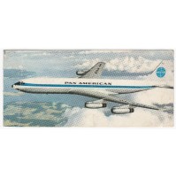 CARTOLINA PAN AMERICAN BOEING DOUGLAS DC-8C s GRAN PRIX MONTE-CARLO 1960 8-144BI