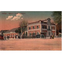 CARTOLINA - TARJETA POSTAL - MALAGA ESTACION DE LOS ANDALUCES - 1915 -  C5-729