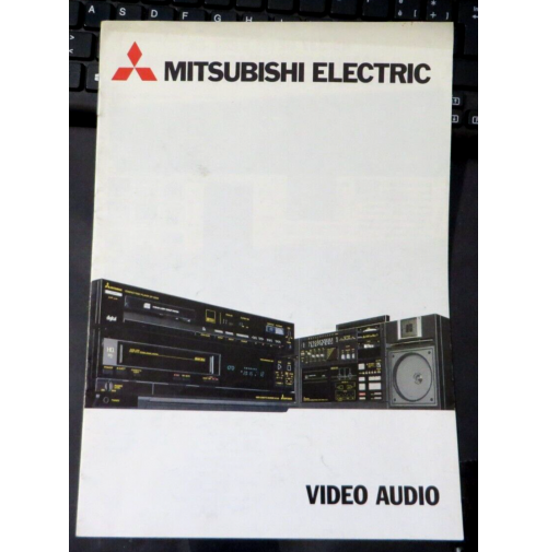 CATALOGO BROCHURE DEPLIANT - MITSUBISHI ELECTRIC - VIDEO AUDIO - ANNI '80