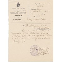 COMPARTIMENTO MARITTIMO PORTO MAURIZIO IMPERIA ONEGLIA 1919 3-18BIS