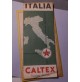 COPPIA CARTINE OMAGGIO PIANTINE - CALTEX E AGIP - 1960ca