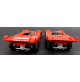 COPPIA Macchinine Mebetoys Ferrari 312 PB - 1/43 - MATTEL -