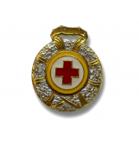 C.R.I. Distintivo Consigliere Comitato Locale CROCE ROSSA Italiana Spilla Smalti