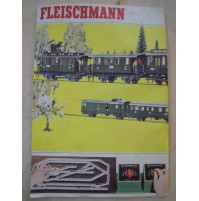 Cartaceo FERROVIARIO - Catalogo FLEISCHMANN HO 1970 treni elettrici ITA (LN-4)