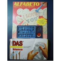 DAS VINTAGE - ADICA PONGO - ALFABETO PANETTO DA 980 Gr  - ANNI '70 '80 - 