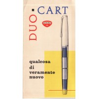 DEPLIANT PUBBLICITARIO DUO-CART AURORA 88 1955 - PERFETTO STATO -  C5-1
