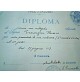 DIPLOMA TIRO A SEGNO NAZIONALE di BRA e NOVELLO - PREMIO DEL 1913 - SCOLARESCA