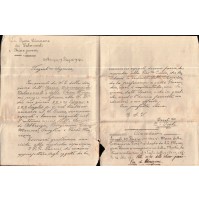 DOCUMENTO DEL 1914 - DA DON ISOLA OPERA SACRO CUORE DI ALBENGA -  (FT-1)