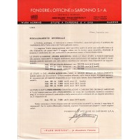 DOCUMENTO FONDERIE E OFFICINE DI SARONNO S.P.A. 1955  11-148