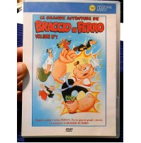 DVD USATO - LE GRANDI AVVENTURE DI BRACCIO DI FERRO - VOLUME 1°