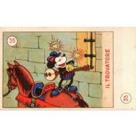 Disney per album ELAH TOPOLINO anni '30- figurina n.35: IL TROVATORE 2-152