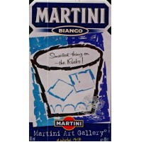 ETICHETTA MARTINI BIANCO - ART GALLERY - EDIZIONE LIMITATA -  C10-969