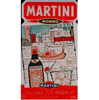 ETICHETTA MARTINI ROSSO - ART GALLERY - EDIZIONE LIMITATA -  C10-970