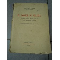 F. RUOCCO = IL CODICE DI POLIZIA - PROCEDURA PENALE 1936 CITTA' DI CASTELLO (L-5