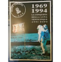 FDC 1969-1994 LA CONQUISTA DELLA LUNA VENTICINQUE ANNI DOPO - ALBERTO BOLAFFI -