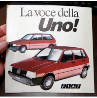 FIAT UNO - LA VOCE DELLA UNO - DISCO PARLANTE - Pubblicità 1983