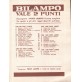 FIGURINA BILAMPO VALE 2 PUNTI. N.360 - LAMPO - VINTAGE -  C10-698