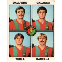 FIGURINA CALCIATORI 1979-80 N° 487 - DALL'ORO GALASSO TURLA RAMELLA - 32-50