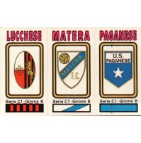 FIGURINA PANINI - CALCIATORI 1978-79 - N. 521 LUCCHESE MATERA PAGANESE C7-508