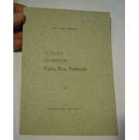 FILIPPO NOBERASCO - LA PATRIA DELL'IMPERATORE PUBLIO ELVIO PERTINACE - SV (L-13)
