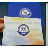 FOLDER FILATELICO - FIFA 100 Ans 1904-2004 - BOLAFFI TORINO