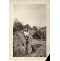 FOTO 1938 - GIOVANI RAGAZZE DELLA  G.I.L. DI SAVONA - IN CAMPEGGIO