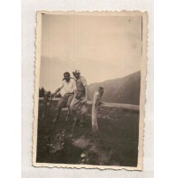 FOTO ALPINISTI AMICI IN MONTAGNA ALPINISMO - 1930ca --