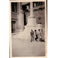 FOTO ANNI '30  - TARQUINIA MONUMENTO A MAZZINI - 