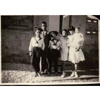 FOTO ANNI '40 - FOTO DI GRUPPO BAMBINI E BAMBINE MARINARETTI 