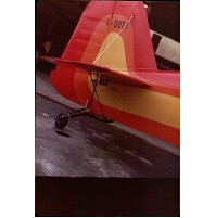 FOTO ANNI 90 ---- BIPLANO IN  AEROPORTO DI VILLANOVA D'ALBENGA ---- C17-35