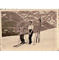 FOTO CON ALPINISTI SCALATORI IN MONTAGNA 1940ca