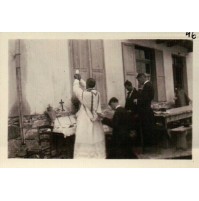 FOTO DEL 1930 - MESSA IN ALTA MONTAGNA - VAL D' AOSTA ?? ----